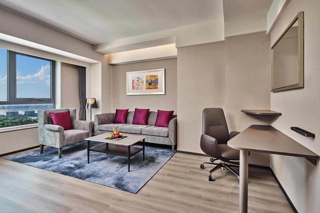 Crowne Plaza Beijing International Airport By Ihg Hotell Shunyi Exteriör bild