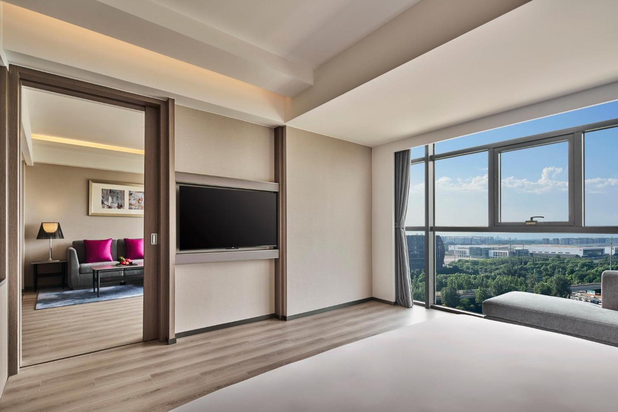 Crowne Plaza Beijing International Airport By Ihg Hotell Shunyi Exteriör bild