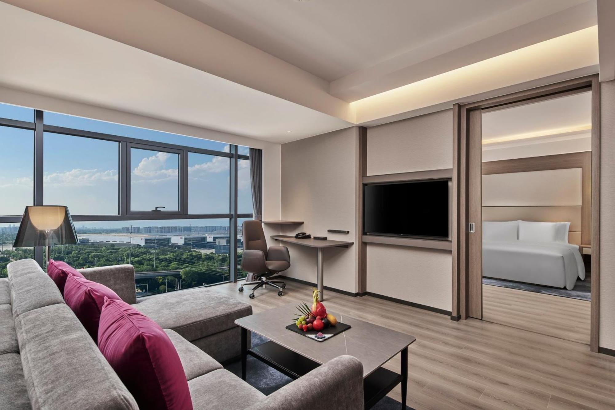 Crowne Plaza Beijing International Airport, An Ihg Hotel Shunyi Exteriör bild