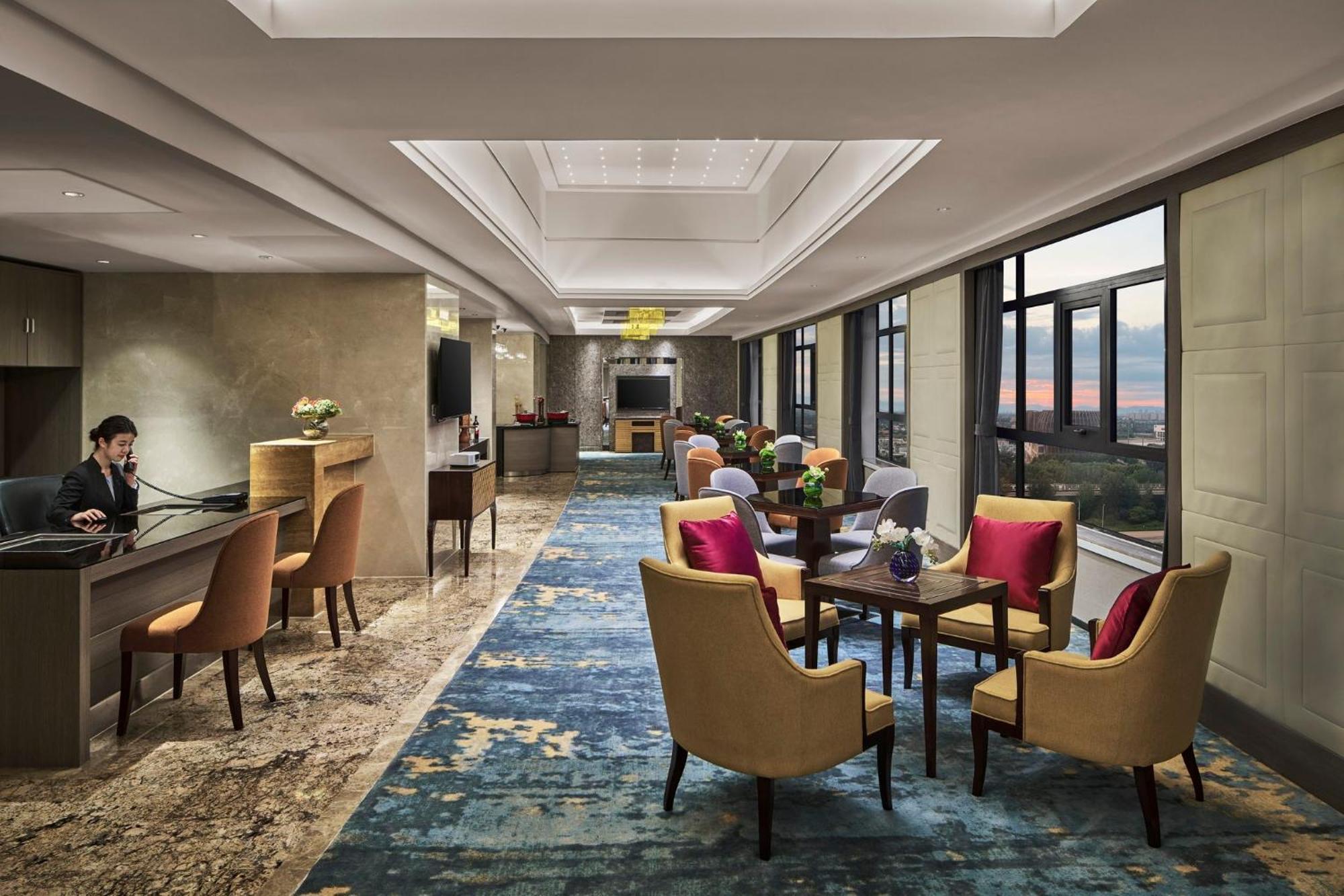 Crowne Plaza Beijing International Airport By Ihg Hotell Shunyi Exteriör bild