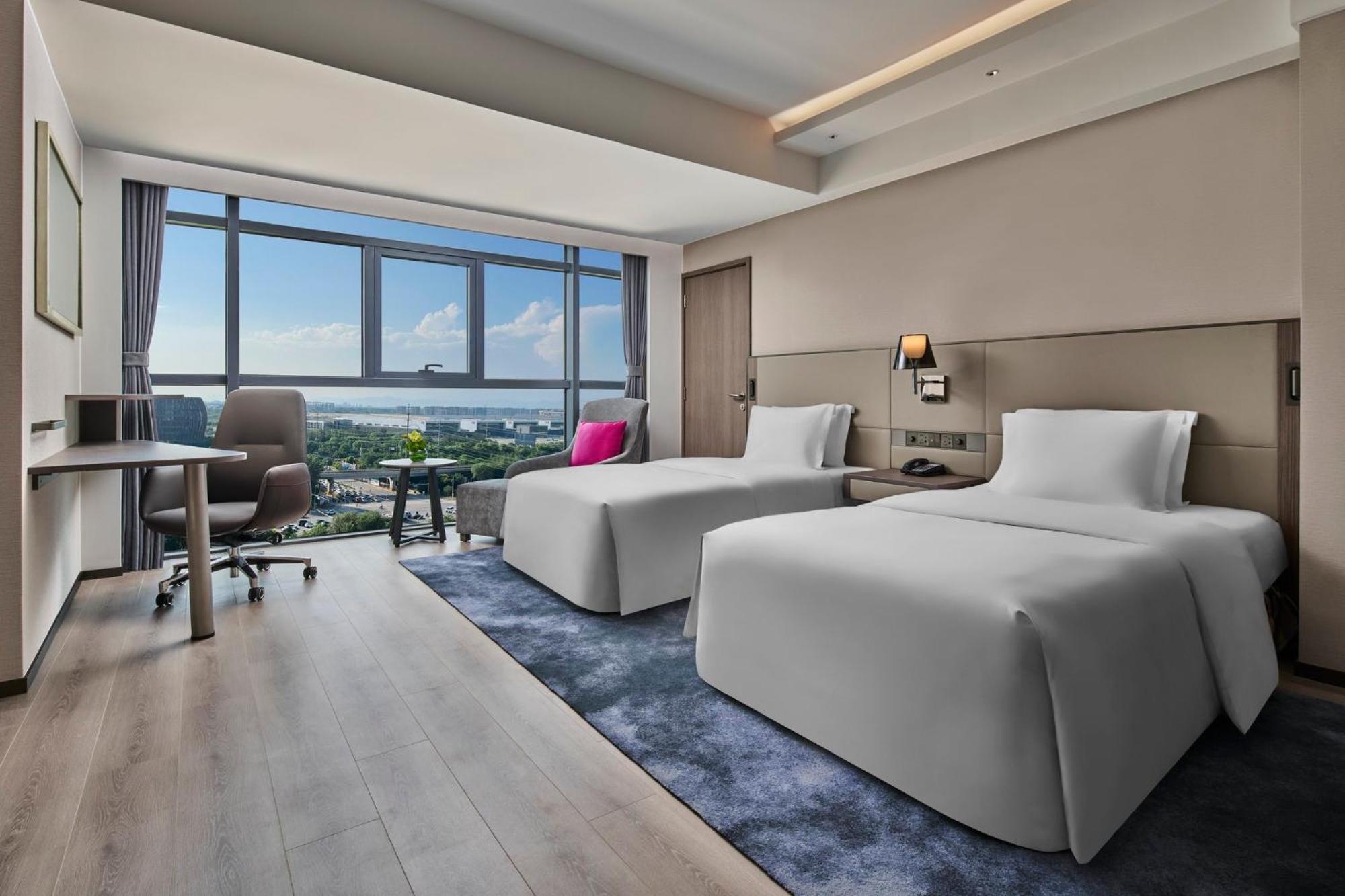 Crowne Plaza Beijing International Airport By Ihg Hotell Shunyi Exteriör bild